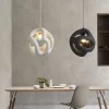 Wabi-Sabi New Design Style Pendant Light Living Room Home Bedroom Dining Resin High-end Indoor Hanging LED Lighting Fixtures